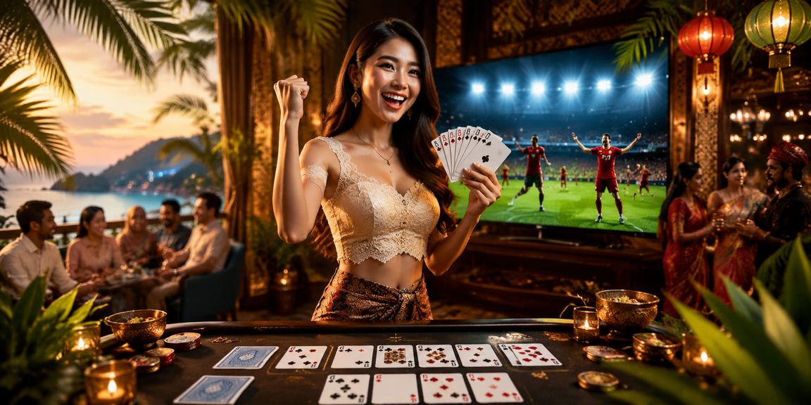 Permainan rummy kad Malaysia gaya Melayu di Ipoh