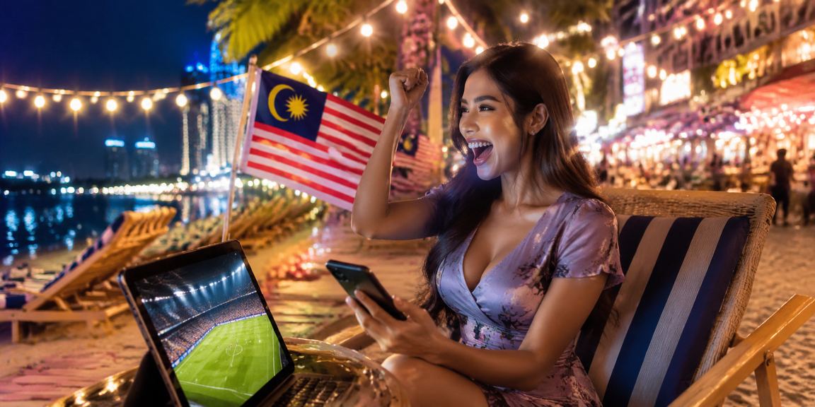 Peminat bola sepak Malaysia mengikuti pertaruhan sukan di Johor Bahru